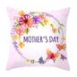 Mother's Day Heart Printing Throw Pillowcase